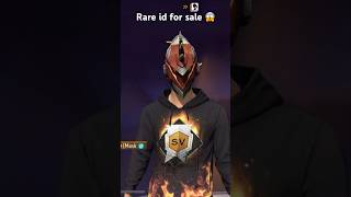 Free fire rare id for sale😱gyangaming raistar freefire [upl. by Naryb345]