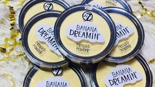 W7 Banana Dreamin pressed powder Honest ReviewBanglaShajbo [upl. by Nomrej364]