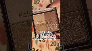 Unboxing du calendrier de l’avent monoprix 💄 makeup calendrierdelavent adventcalendar noel [upl. by Shepperd]