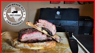 Easy Dino Ribs Smoked On The Pellet Smoker  Beef Ribs BBQ [upl. by Yeliah]