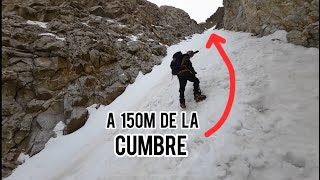 Casi llegamos a la cumbre de el cerro el Yeso [upl. by Ahsiloc619]