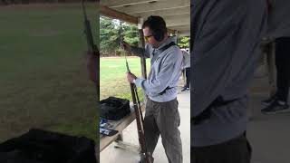 Loading and firing my 1853 Enfield musket [upl. by Arihsay251]