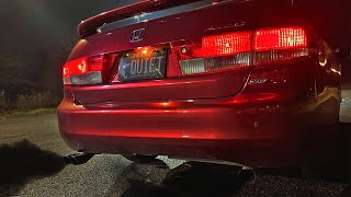 LOUDEST straight piped V6 Honda Accord [upl. by Clemmy]