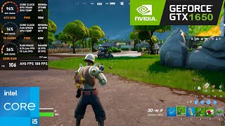 GTX 1650  Fortnite OG Chapter 1  1080p Low Medium High Epic [upl. by Mordecai74]