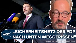 AMPEL GEPLATZT Hat sich Lindner noch vor dem quotTodesstoßquot gerettet So geht es mit der FDP weiter [upl. by Nyrahtak44]