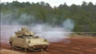 Rapid Fire 25mm Bradley American Firepower [upl. by Livia]