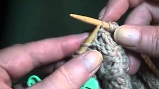 Buttonholes in Knittedon Icord [upl. by Brahear]