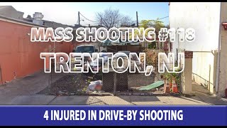 Mass Shooting 118  Trenton NJ Another Driveby [upl. by Anilocin]