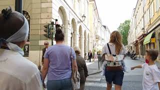 İtaly  İtalya  Trieste  Walking Tour  Cadde Turu 2 [upl. by Daffi]