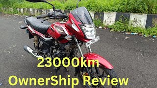 bajaj platina 110 ABS ownership review23000kmhonest review [upl. by Marozik]