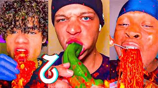 Extreme Spicy Food Tiktok Compilation 11 [upl. by Felizio48]