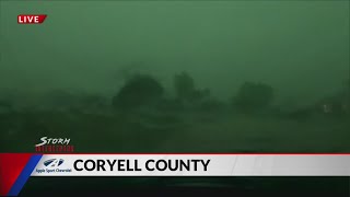 Severe Weather in Flat Coryell County with the Fox 44 Apple Sport Chevy Storm Interceptor and the F [upl. by Elisabetta]