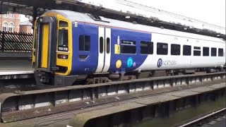 Onboard Northern Rail Class 158 Express Sprinter 158816 Allens West  Dinsdale [upl. by Ahsimin610]