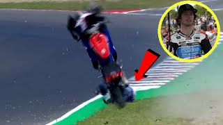 Rory Skinner Horror Crash at BSB Oulton Park 2024  Transferred To Hospital [upl. by Auliffe]