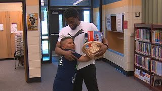 Remembering Chadwick Boseman and connection he shared with Cobb County kid battling cancer [upl. by Acnaib]