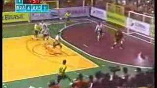 Futsal  Brasil 10x2 Argentina  Sobral 19032007 [upl. by Lubow]