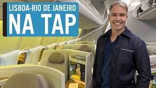 LISBOARIO DE JANEIRO NA CLASSE EXECUTIVA DO A330900NEO DA TAP [upl. by Adiana]