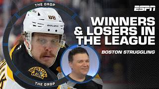 Bruins are STRUGGLING 😮 Ovechkin MOTIVATED 😤 Winners amp Losers 📍 Discover   The Drop [upl. by Einahpets]