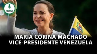 ðŸ”´ MARIA CORINA MACHADO SE JURAMENTARÃ VICEPRESIDENTE DE VENEZUELA [upl. by Marra]