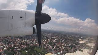 propeller flying travel Manila to Laoag airport [upl. by Otero]