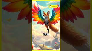 Butterfly Fox  Forest to Flight animals pets story kids trending fantasy shorts shortvideo [upl. by Enilauqcaj]