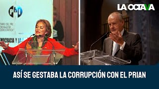 AMLO EXHIBE LLAMADA de ELBA ESTHER GORDILLO con BANQUERO [upl. by Arymahs391]