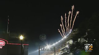 Steelers Using Fireworks To Get Fans Inside [upl. by Traweek]