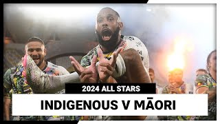 2024 NRL All Stars  Indigenous v Māori  Full Match Replay [upl. by Aihsekat231]