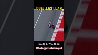 DUEL SENGIT Jelang Lap Akhir Marquez VS Acosta [upl. by Petey]