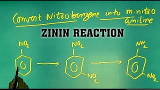 mdinitrobenzene into mnitroanilineshorts Zinin Reaction [upl. by Lemmy]