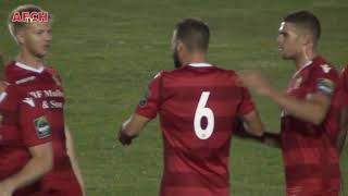 Basildon United 0 AFC Hornchurch 1 18 Sep 18 Velocity Trophy  Warner goal [upl. by Naman]