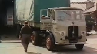 Part 2 1950s BTF quotFerry Loadquot  BRS transport  Tilbury  Antwerp amp Preston  Larne  Pickfords [upl. by Megen]