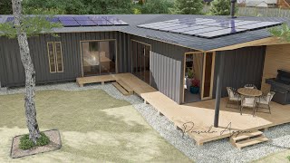 Shipping Container House 3 Bedrooms  Inside a Cozy Home [upl. by Thury]