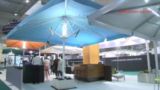 Parasol SPS Actividad constante en el estand SPS  Hostelco 2014 [upl. by Eelirem544]