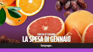 La frutta di stagione cosa comprare a gennaio [upl. by Ainek565]