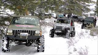 Peak Putters Cowiche Ridge Snow Wheeling [upl. by O'Driscoll]