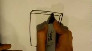 How to Draw a DVD Case  Drawing For Beginners [upl. by Teirtza]