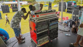 Sound Systems Setup In Jamaica  GForce Exxtacy amp Soul Adventurer  Priory St Ann May 27 2023 [upl. by Ahsienor]