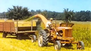 Making Sudan amp Millet Silage  1957 [upl. by Docia]