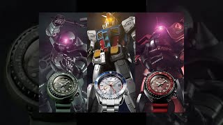 SEIKO Celebrated Gundam Mobile Suits 40th Anniversary in EPIC Collaboration [upl. by Aissenav]