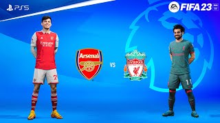 FIFA 23  Arsenal vs Liverpool Ft Havertz Declan Rice  Premier League  PS5™ Gameplay 4K60 [upl. by Devin]