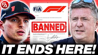 Max Verstappens HUGE REVENGE on FIA amp British Media after Brazil GP [upl. by Thursby]