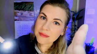 ASMR 👩🏼‍⚕️ Relaxing ENT Doctor CheckUp [upl. by Kyrstin611]