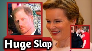 Queen Mathilde SLAPS Harry at WHO Dinner – What Happened Next Will Surprise You [upl. by Nobile]