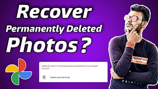 How To Recover Permanently Deleted Photos From Google Photos [upl. by Lail]