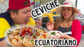 Comiendo CEVICHE ECUATORIANO [upl. by Donata]