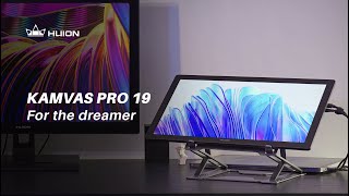 Introducing Kamvas Pro 19  For the Dreamer  Huion [upl. by Lativa684]