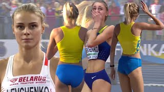 Ukraine Most Beautiful Yuliya Levchenko High Jump [upl. by Tertias]