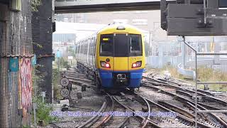 Trains at Willesden Junction 15 November 17 [upl. by Lrad]