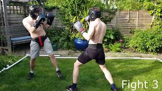 Every Shot Landed In 20 Spars Brothers Boxing [upl. by Map161]